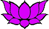 A healing hand with a lotus