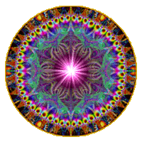 a beautiful sacred mandala